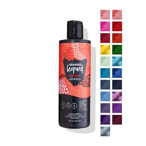 strawberry leopard hair color|strawberry leopard hair dye website.